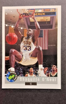 1992 SHAQUILLE O'NEAL CLASSIC DRAFT ROOKIE #1 LSU HOF ORLANDO MAGIC
