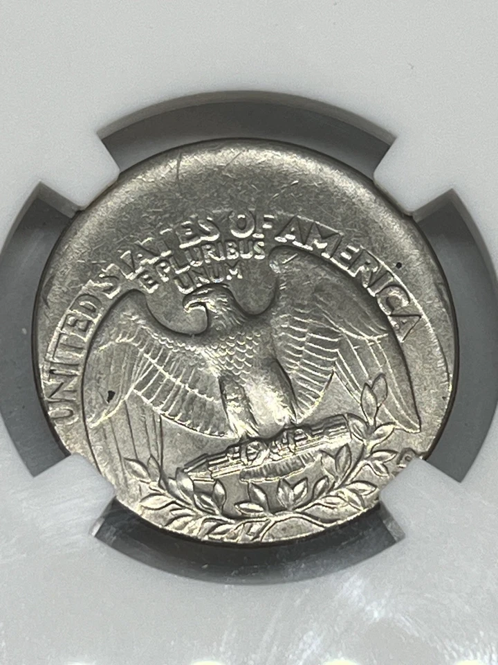 1994-P Washington Quarter - Mint Error Struck 20% Off Center - Graded NGC MS63 - Image 4 of 4