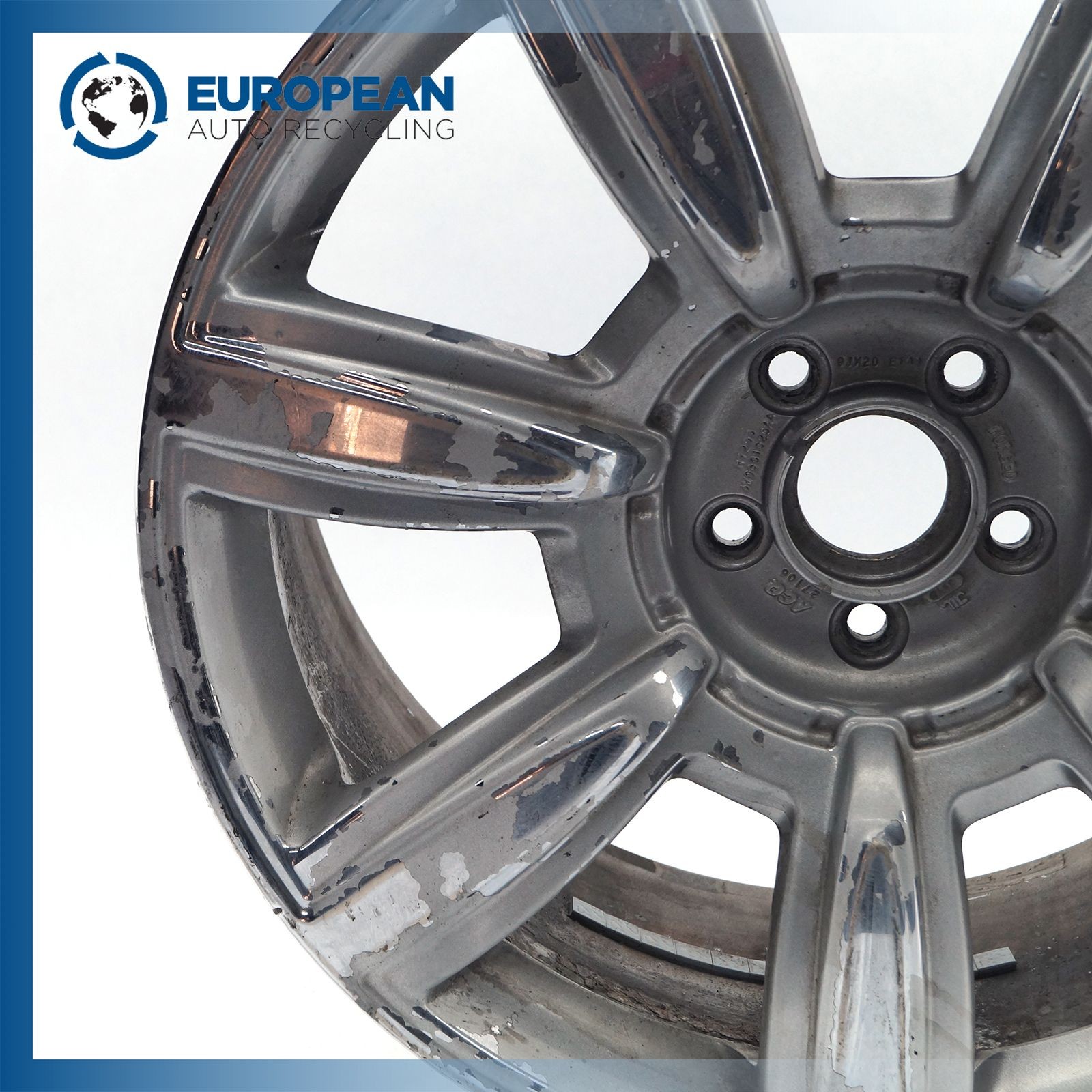 2008 BENTLEY CONTINENTAL GT 20x9 Wheel Rim - OEM 3W0601025AA