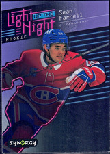 2023-24 Upper Deck Synergy #LN-SF Sean Farrell Light Up the Night Rookie
