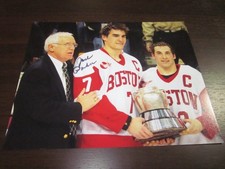 JACK PARKER SIGNED AUTO BOSTON UNIVERSITY 8X10 PHOTO HOF #12