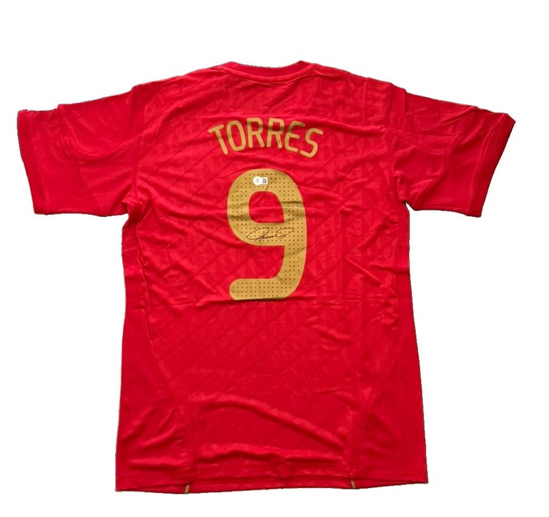 Fernando Torres Signed Liverpool  Autographed l Jersey BAS