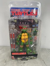 2008 Neca Mirage TMNT Michelangelo Rare - Slightly Dented Packaging - See Pics