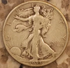 1933 S WALKING LIBERTY SILVER HALF DOLLAR  starting at 85% of SPOT!
