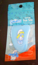 NEW THE SMURFFS Sculpting Gua Sha soothing facial massage tool