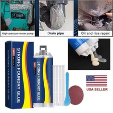 Strong Foundry Glue, High Temperature Resistant Casting Repair,Metal Repair Glue