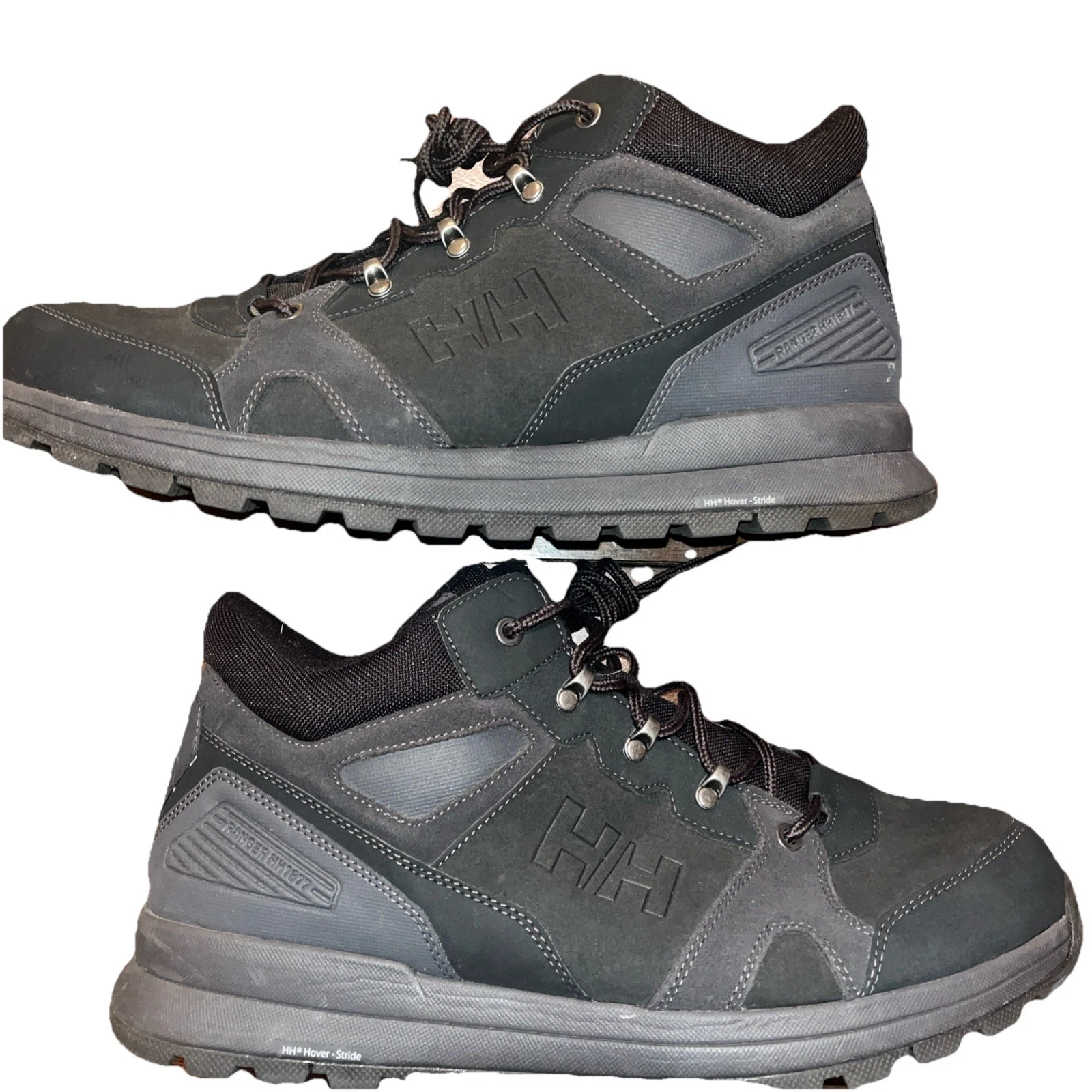 Helly Hansen Ranger LV HH1877 Waterproof Boots Men’s 13 Black Hover-Stride EUC