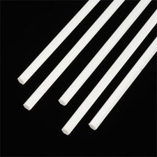PLASTRUCT - 90876 Plastic Styrene Hexagon Rod .100x10" 5 