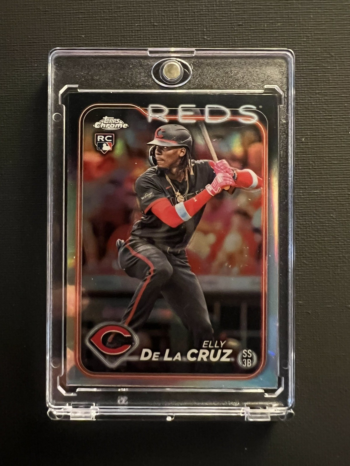 2024 Topps Chrome - Elly De La Cruz #44 Refractor (RC)
