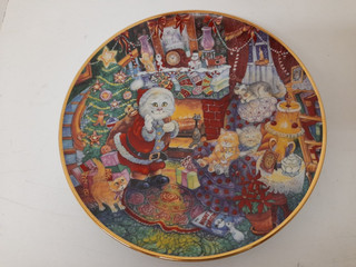 Franklin Mint Bill Bell Not a Creature was Purring Cat Plate Limited Edition g10