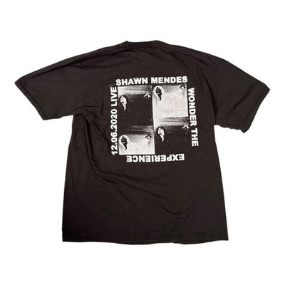 Shawn Mendes Wonder The Experience T-Shirt Mens XL Gray 2020 Live Concert
