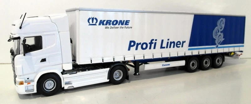 Universal Hobbies 1/50 Scale Diecast UH5709 Scania Truck Krone Profi Liner 2012 - Photo 2/4