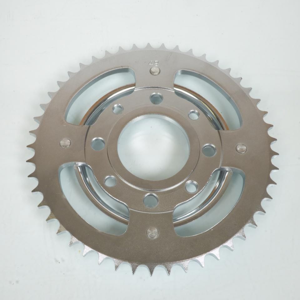 Couronne de transmission haute résistance en acier traité pour moto Kymco 125 Stryker