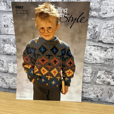 Knitting With Style Kinder Pullover Strickanleitung 0887