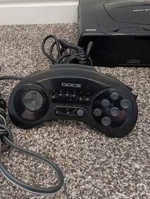 Sega Saturn Console MK-80000 Tested COMPLETE Two Controllers Three Games HDMI