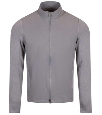 NWT Peter Millar Crown Crafted Solstice Hybrid Zip Cardigan Jacket Grey XXL $200