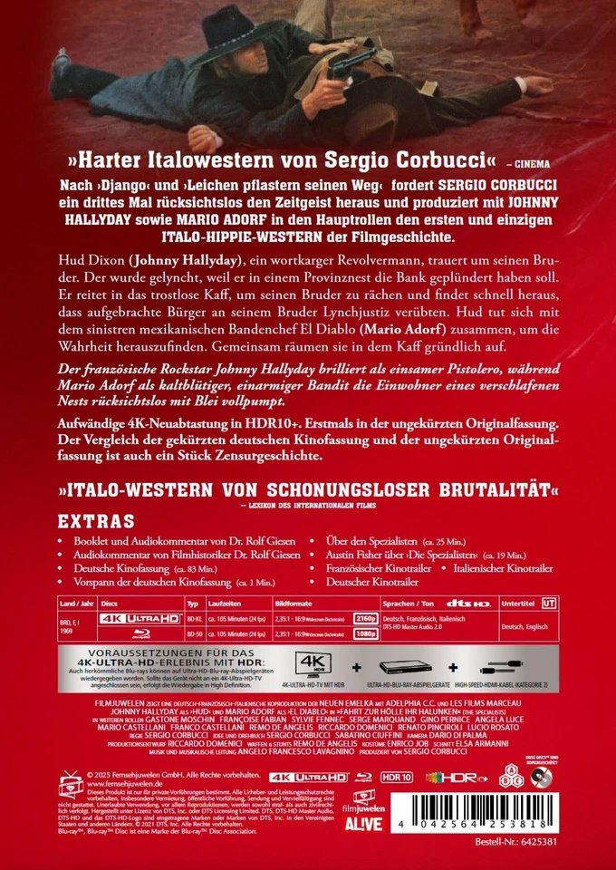 Fahrt zur Hölle, ihr Halunken (The Specialists) Ltd. Mediabook [4K UHD+Blu-ray] - Bild 2 von 4