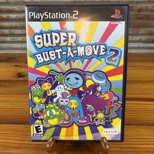 Super Bust-A-Move 2 - Sony Playstation 2 PS2 Complete Tested Black Label CLEAN!!