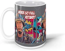Tropic Thunder Full Retard Ceramic Coffee Mug Funny Gift 11oz
