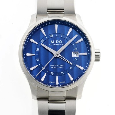 Wristwatch Mido Multifort Dual Time GMT M038.429.11.041.00 Automatic USED