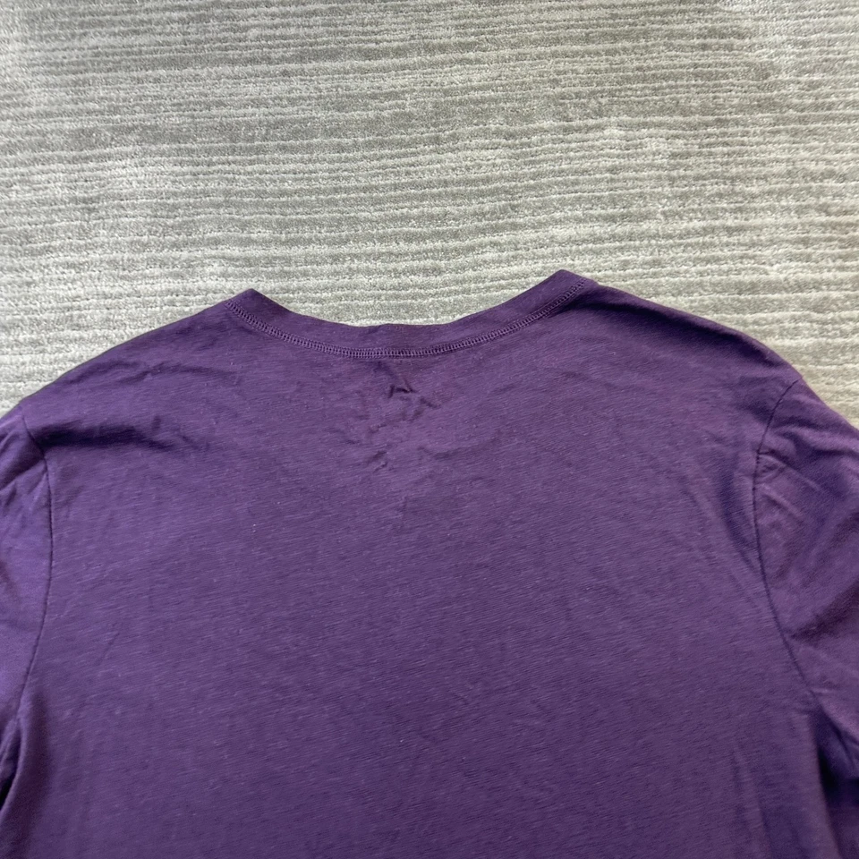 Camisa masculina vintage Helix roxa média Y2K grunge emo cyber camadas - Imagem 4 de 4