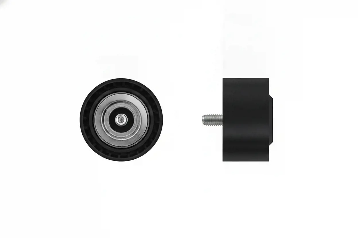 Rullo tenditore cinghia trapezoidale Plastica RNK-ME-048 NTY per MERCEDES-BENZ - Immagine 2