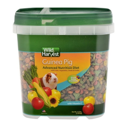 View of Wild Harvest Advanced Nutrition Diet for Guinea Pigs, 4-Pounds Balanced ...