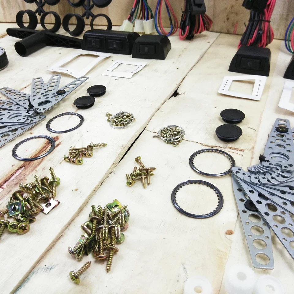 Kit de ventana eléctrica Monte Carlo 1970-80 accesorios de motores Hot Rod rat rod Hot Rod Foto 3 de 4