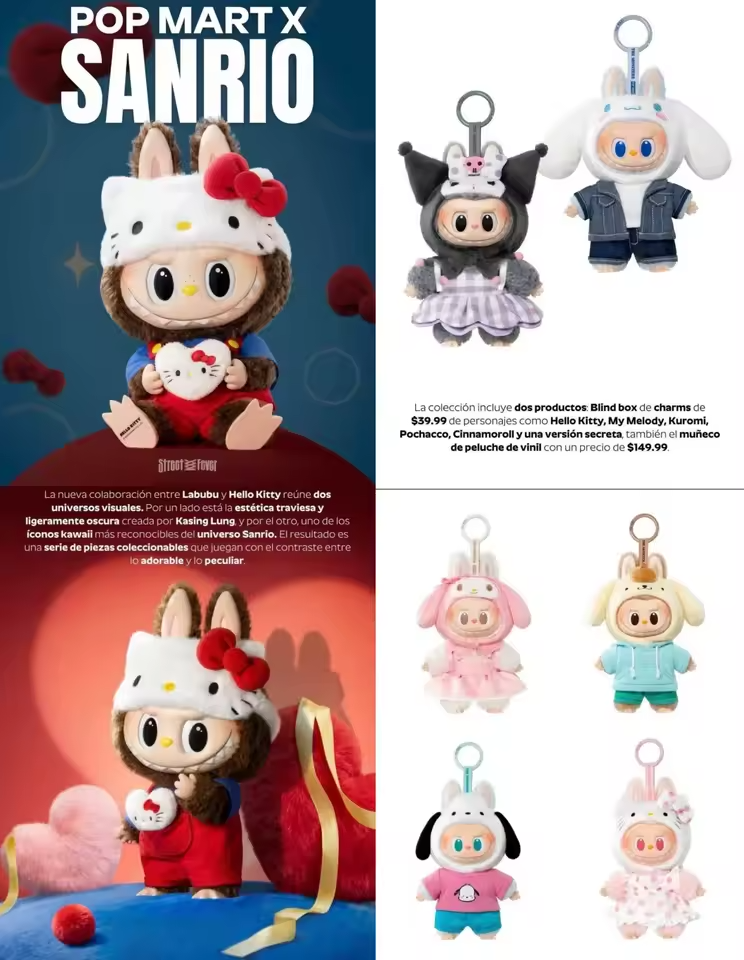 Pop Mart Labubu The Monsters x Hello Kitty And Friends Sanrio