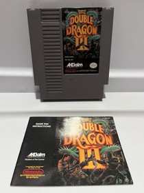 Double Dragon III 3 (Nintendo NES) Completo en Caja CIB - Probado