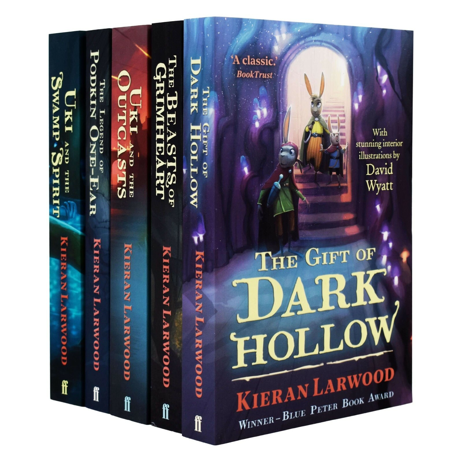 Five Realms Series 5 Books By Kieran Larwood  - Ages 9-14 - Paperback