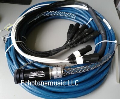 Whirlwind FM120NRW1IF050 12 Channel Fan Out Snake 50 ft W1IF to WI3M XLR USA