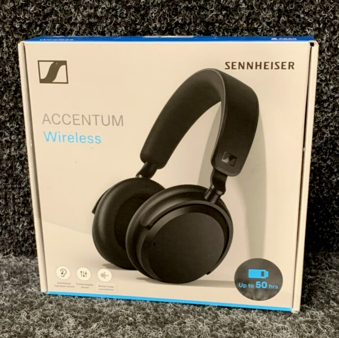 Sennheiser ACCENTUM Wireless Headphones - Noise Cancelling - Black 