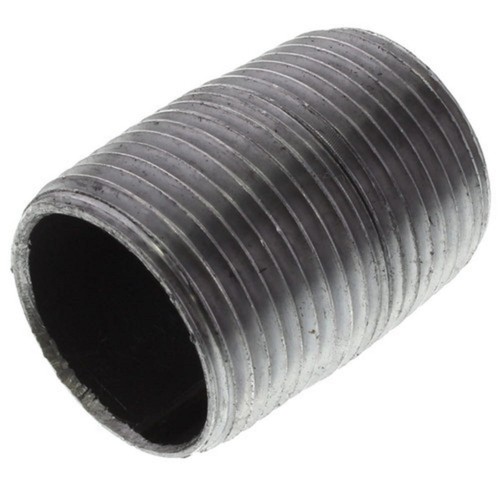 LOT OF (10) 1"X Close Nipple BLACK IRON GAS PIPE FITTINGS THREADED PLUMBING