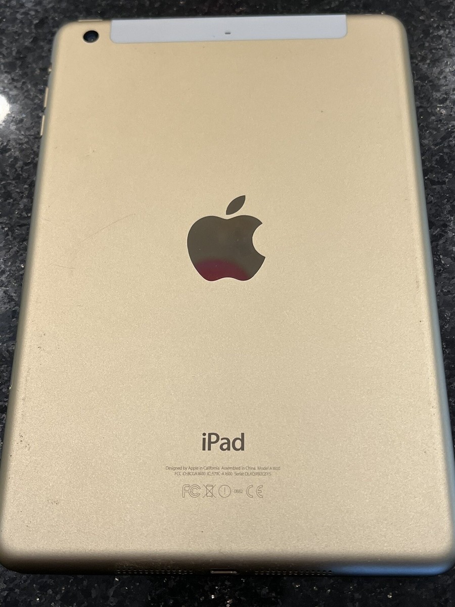 Excellent Apple iPad Mini 3 64GB Wi-Fi + Cell A1600 MH392LL/A | eBay