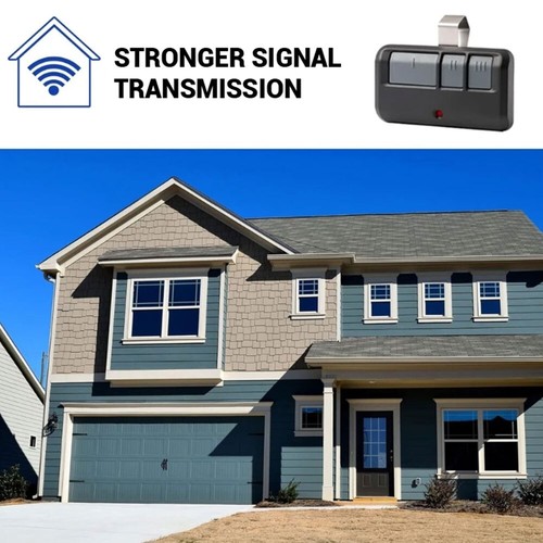 2x Compatible 893MAX 3 Button Liftmaster Visor Remote Control Garage Door Opener - Picture 9 of 15