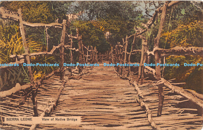 R415828 Sierra Leone Blick auf Native Bridge Litherland Canning und Ashworth 1914