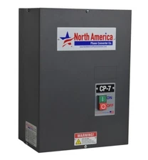 CP-7 Pro-Line 7.5HP Rotary Phase Converter Control Panel - Loaded with Features