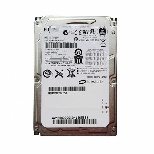 MHX2250BT, PN CA06846-B20000SN, Fujitsu 250GB SATA 2.5 Festplatte