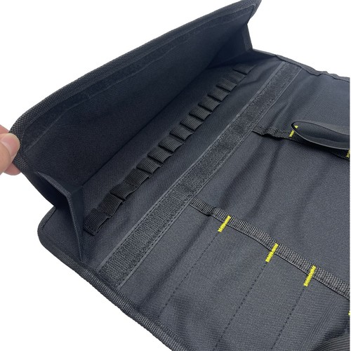 Large Roll up Wrench Tool Bag Pouch Electricians Mechanics Quick storage Tote - Picture 37 of 49