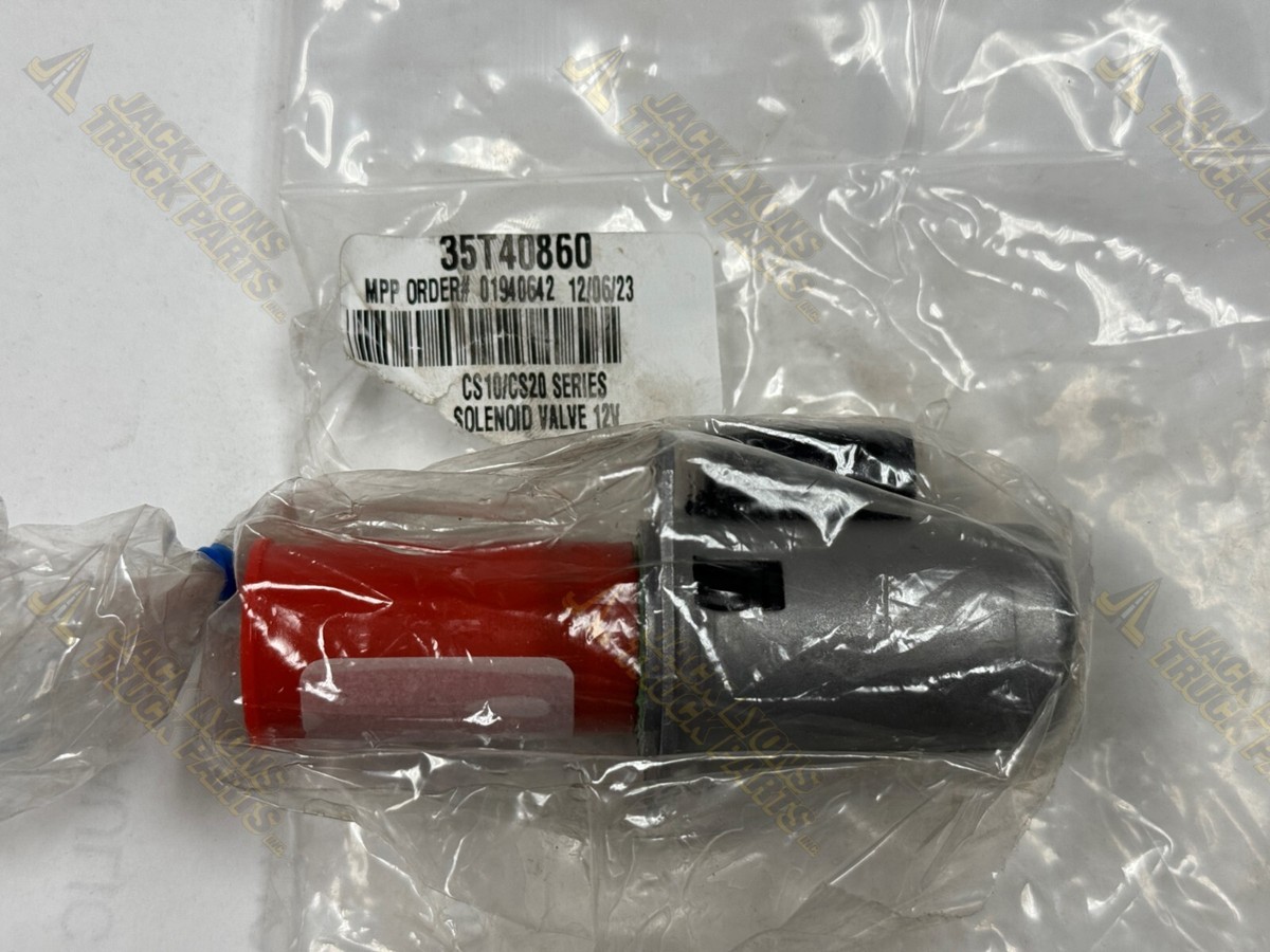 35T40860 New Muncie Power Products SOLENOID VALVE 12 VDC CS10/20