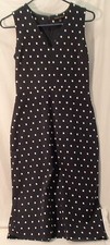 Banana Republic Navy Blue Sleeveless Dress Women's Size 2