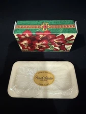 Punch Studio Triple Milled Luxury Jasmine Bar Soap 6oz Veg Based NIB Sealed