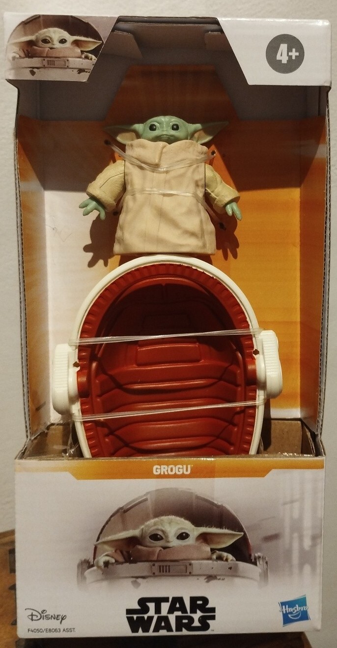 STAR WARS HASBRO ACTION FIGURE GROGU BABY YODA - NUOVO