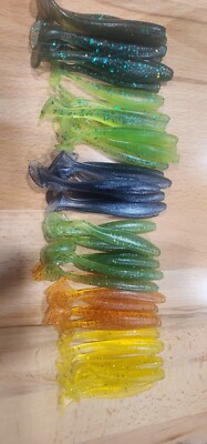 Slick Shiner swimbaits. 3.5'' 48ea. 6 different colors