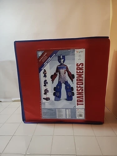 Disguise Transformers Optimus Prime Converting Child Costume Size M (8-10) New
