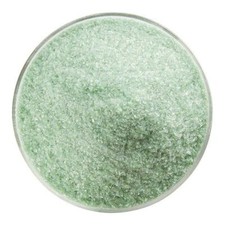 Bullseye Glass Frit Mineral Green Opal Fine 5oz. Jar 90coe