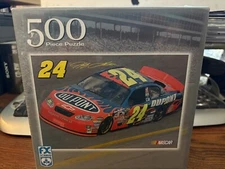 Vintage  2004 FX Schmid NASCAR #24 Dupont Jeff Gordon Hendrick 500 Puzzle Sealed