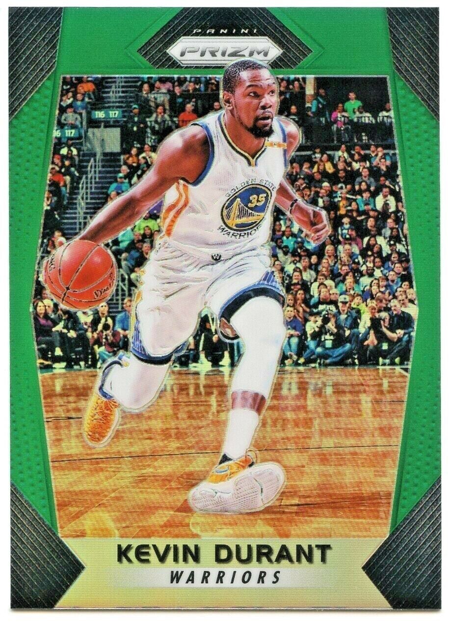 2017-18 Panini Prizm Kevin Durant Green Prizm #44 - Golden State Warriors