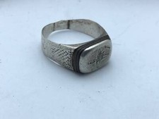 bague touareg ancienne fait a main avec bois d' b ne ,vintage touareg bague